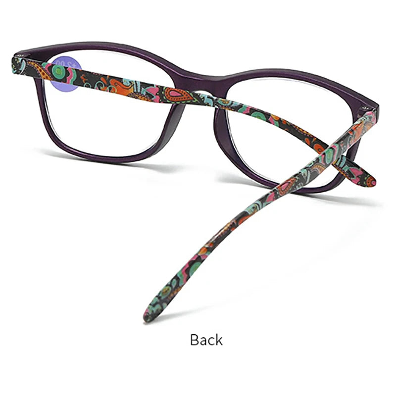 Square Blue Light Reading Glasses