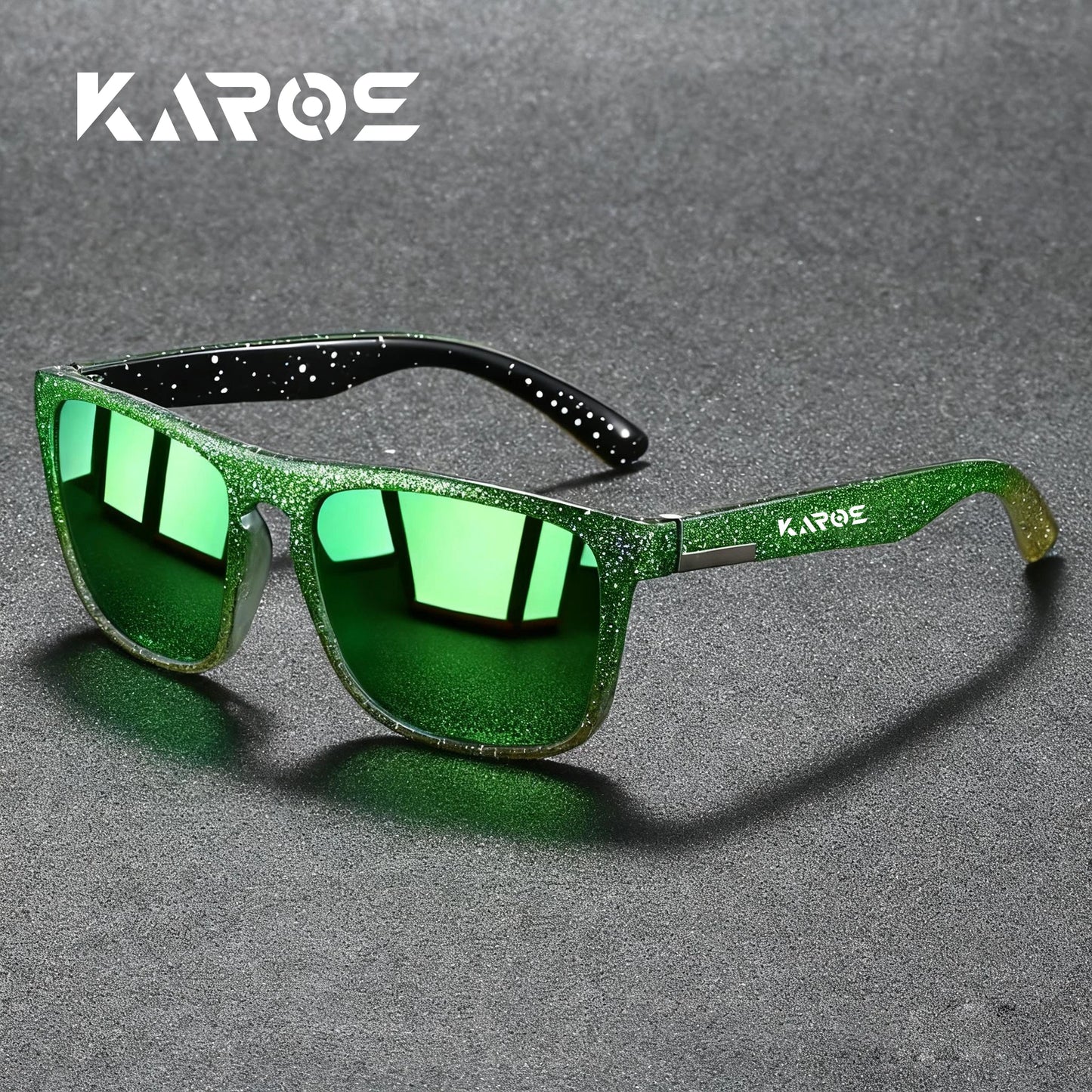 KAROS Retro Polarized Sunglasses for Men & Women UV400