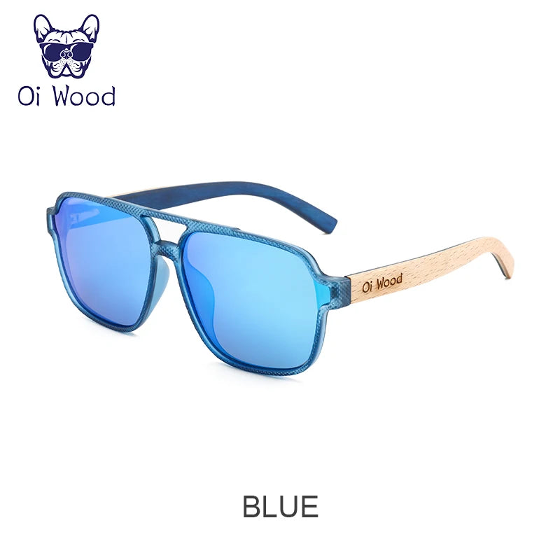 Wooden Polarized Sunglasses for Men UV400