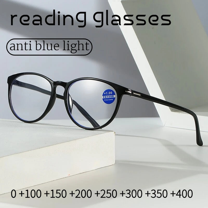 Vintage Blue Light Readers