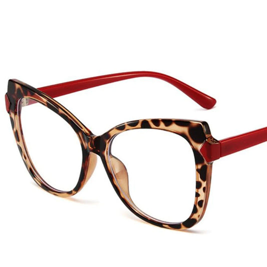 Oversized Cat Eye Blue Light Reading Glasses