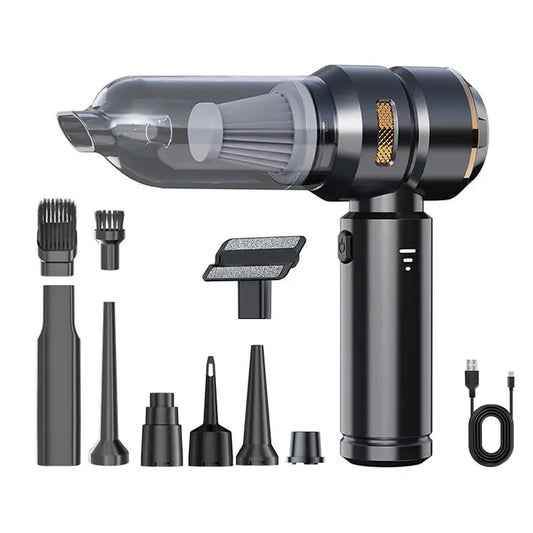 Wireless Handheld Car Vacuum Cleaner – Strong Suction Wet & Dry Mini Vacuum