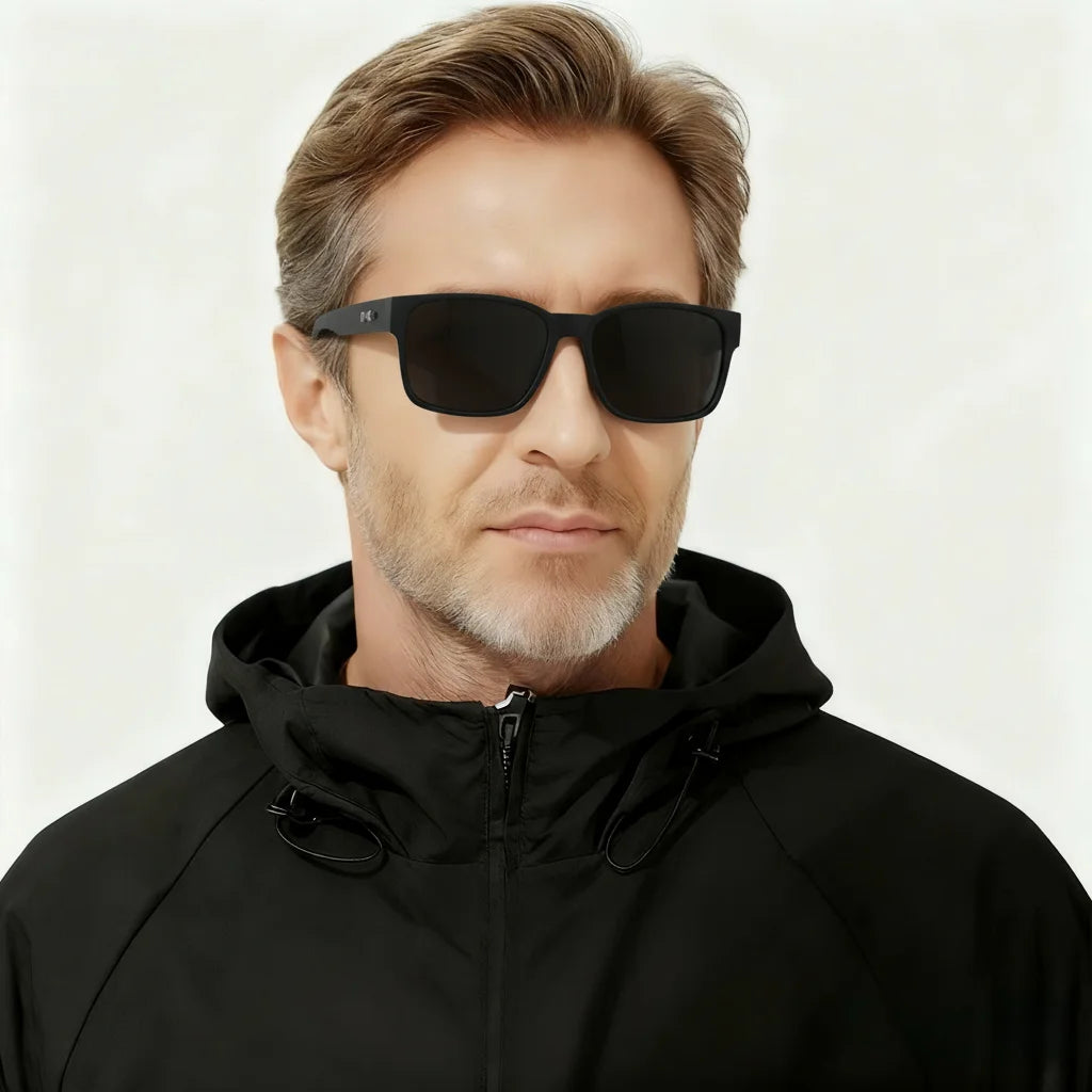 Retro Punk Square Sunglasses 3PCS UV400