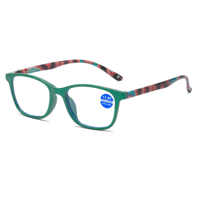 Retro Blue Light Reading Glasses
