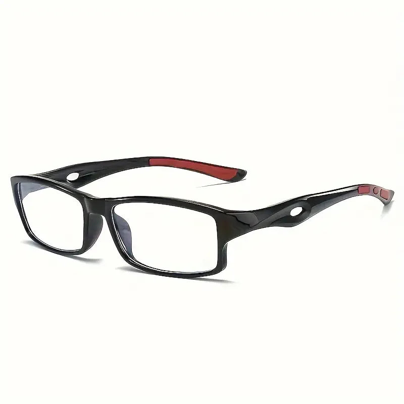 5PCS Sport Style Non-Prescription Anti-Blue Light Reading Glasses – Rectangular PC Frame