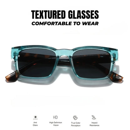 Retro Punk Square Sunglasses 3PCS UV400