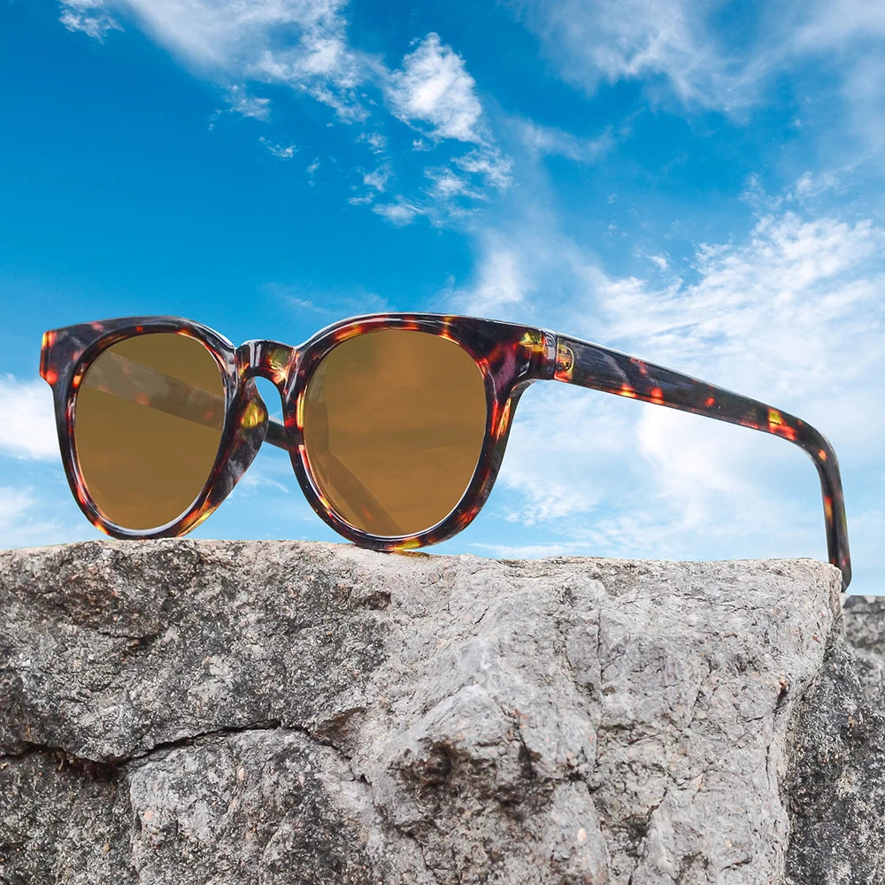 Retro Round Sunglasses Women UV400 Vintage