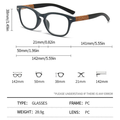 Premium Rectangular  blue Light Frame
