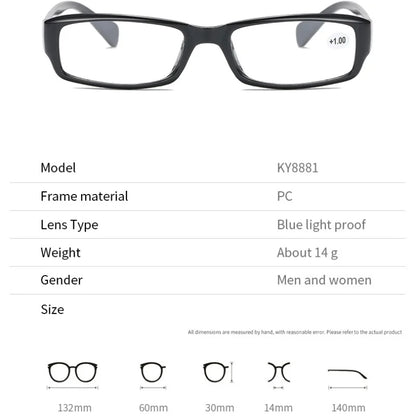 Classic Square Reading Glasses