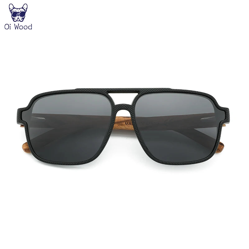 Wooden Polarized Sunglasses for Men UV400