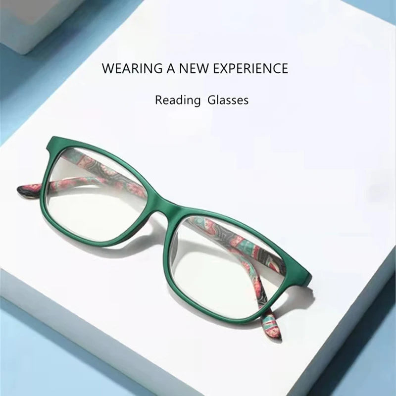 Square Blue Light Reading Glasses