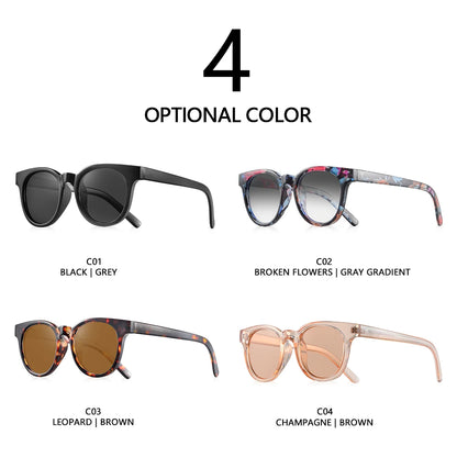 Retro Round Sunglasses Women UV400 Vintage