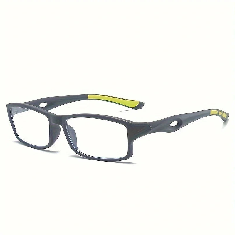 5PCS Sport Style Non-Prescription Anti-Blue Light Reading Glasses – Rectangular PC Frame