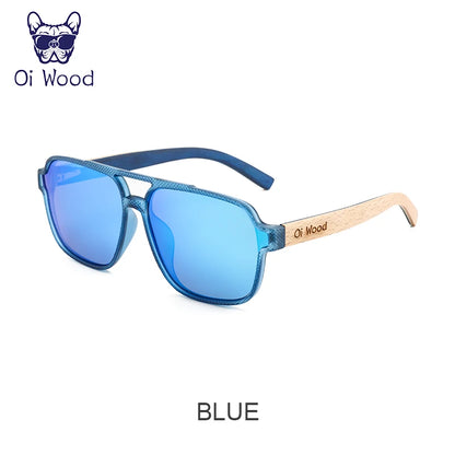 Wooden Polarized Sunglasses for Men UV400